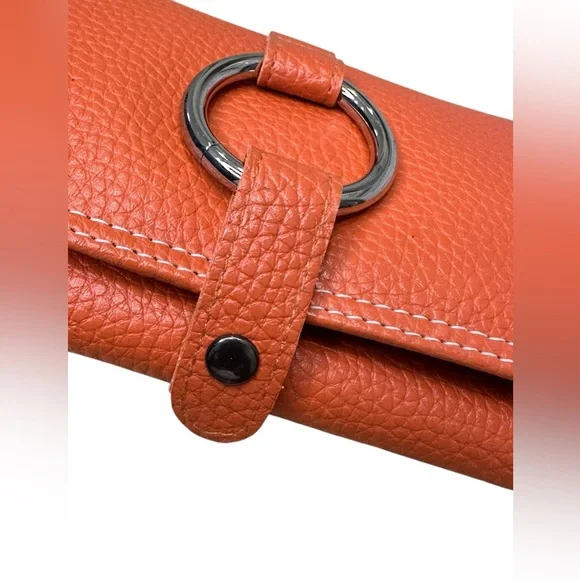 CCC Tangerine Vegan Travel Jewelry Wallet - Picture 6 of 6